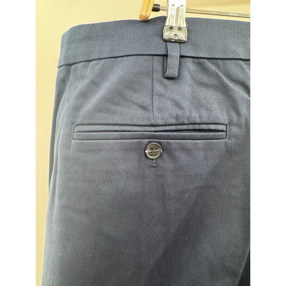 Dockers Signature Khaki Pants Men's 40x34 Navy Iron Free Relaxed Fit Classic NWT - Picture 3 of 12
